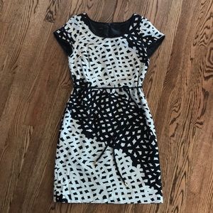 Talbots printed linen dress